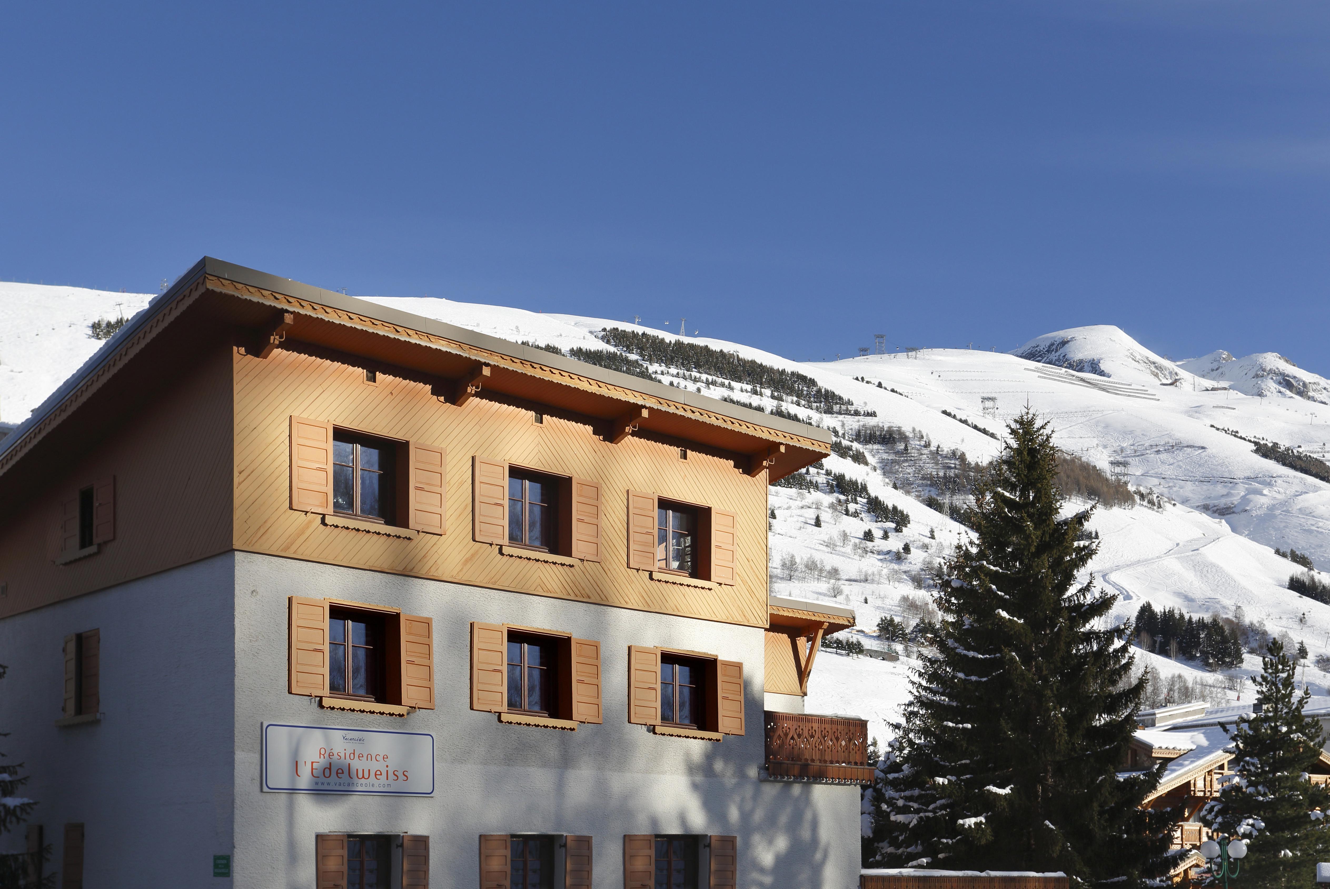 Vacancéole - Résidence L'Edelweiss Les Deux Alpes Extérieur photo